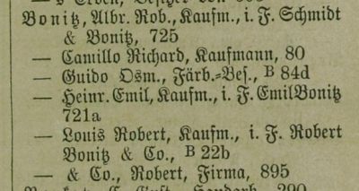 Adressbuch Annaberg 1884