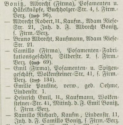 Adressbuch Annaberg 1906