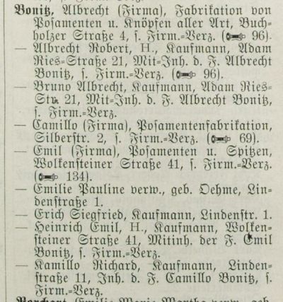 Adressbuch Annaberg 1910