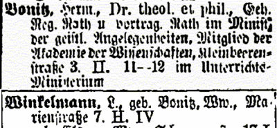 Berliner Adressbuch 1876
