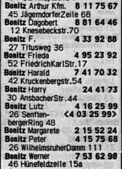 Berliner Telefonbuch 1976