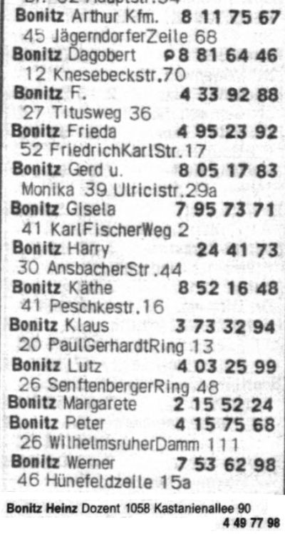 Berliner Telefonbuch 1977