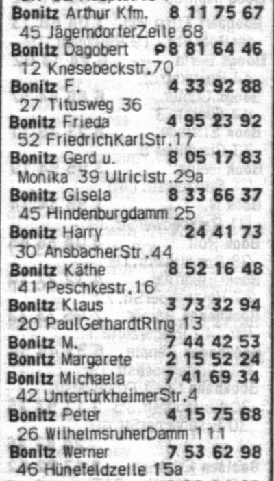 Berliner Telefonbuch 1978