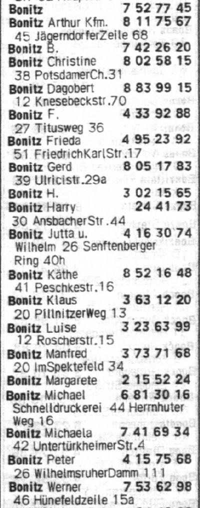 Berliner Telefonbuch 1980