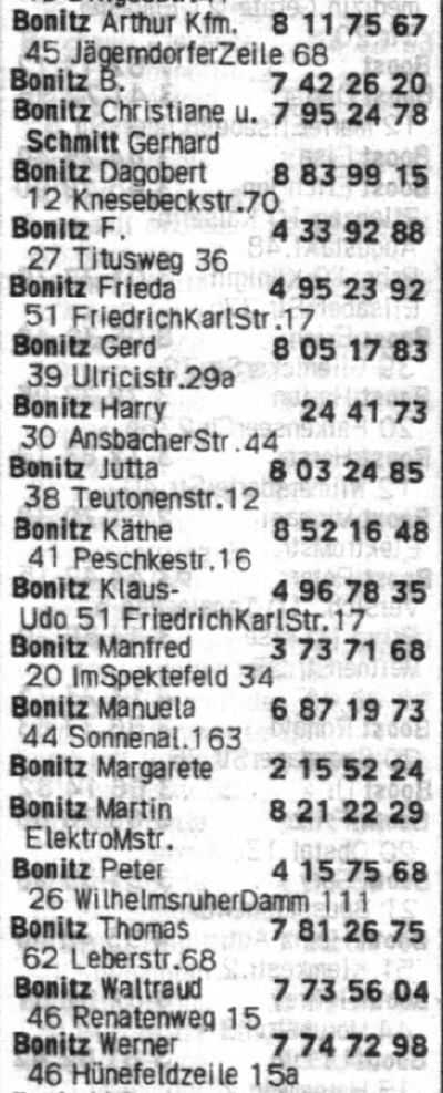 Berliner Telefonbuch 1983