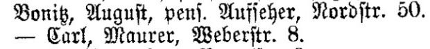 Adressbuch Braunschweig 1891