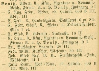 Adressbuch Chemnitz 1867
