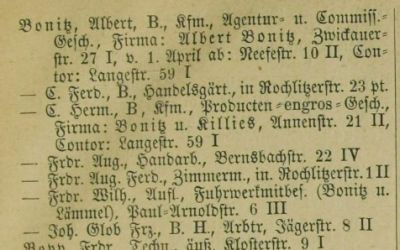 Adressbuch Chemnitz 1876