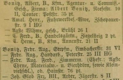 Adressbuch Chemnitz 1879