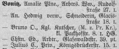 Adressbuch Dresden 1897