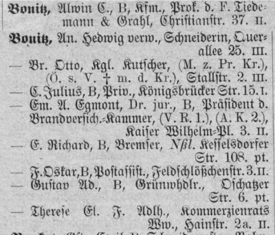 Adressbuch Dresden 1906