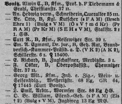 Adressbuch Dresden 1918