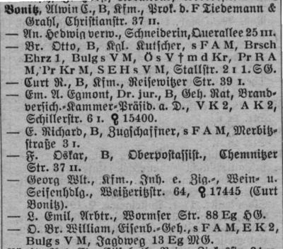 Adressbuch Dresden 1919