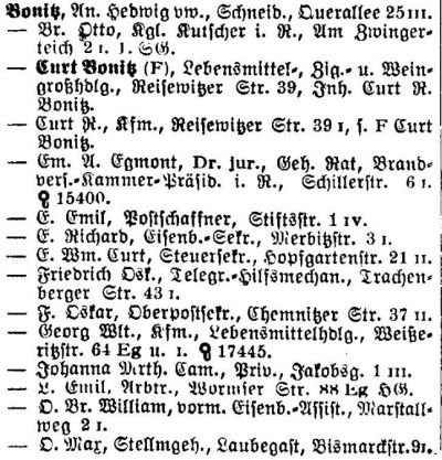 Adressbuch Dresden 1925