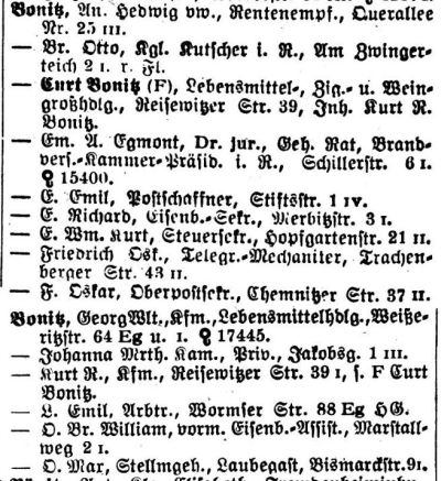Adressbuch Dresden 1926