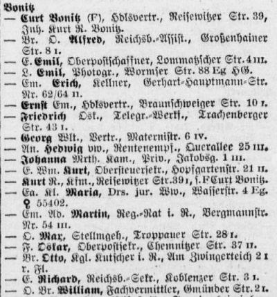 Adressbuch Dresden 1931