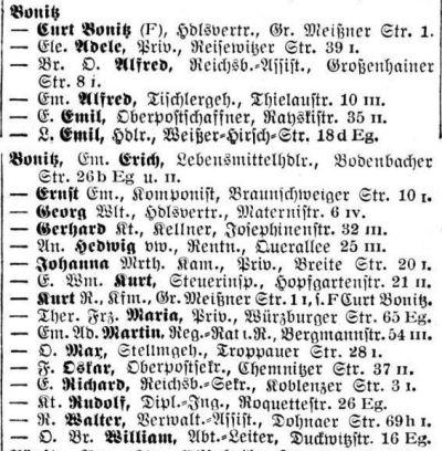 Adressbuch Dresden 1936