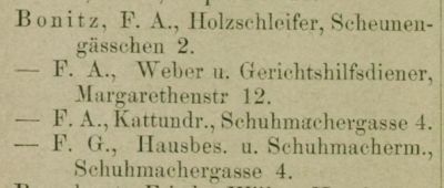 Adressbuch Frankenberg 1901