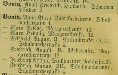 Adressbuch Frankenberg 1902