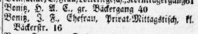 Adressbuch Hamburg 1863