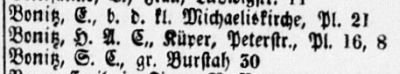 Adressbuch Hamburg 1873