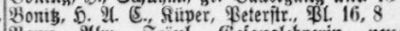 Adressbuch Hamburg 1875