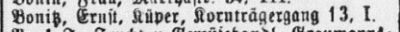 Adressbuch Hamburg 1881