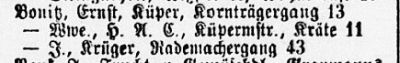 Adressbuch Hamburg 1883