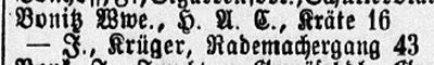 Adressbuch Hamburg 1886