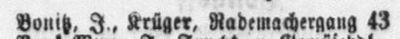 Adressbuch Hamburg 1888