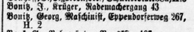 Adressbuch Hamburg 1889
