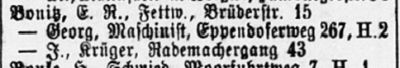 Adressbuch Hamburg 1893