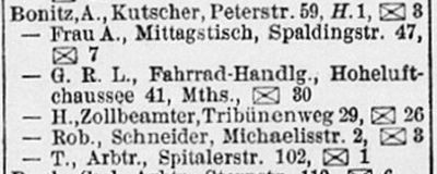 Adressbuch Hamburg 1904