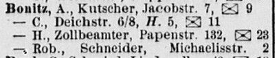 Adressbuch Hamburg 1911