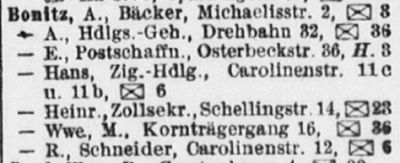 Adressbuch Hamburg 1922