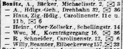 Adressbuch Hamburg 1925