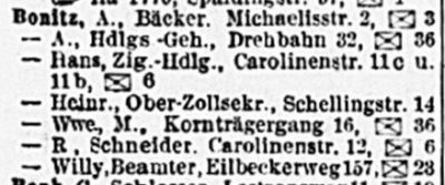 Adressbuch Hamburg 1926