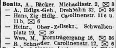 Adressbuch Hamburg 1927