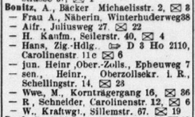 Adressbuch Hamburg 1931
