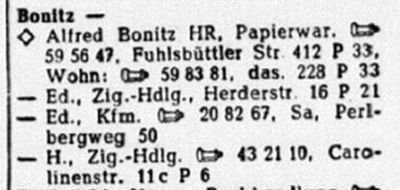 Adressbuch Hamburg 1947