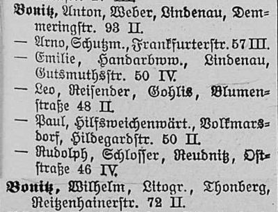 Leipziger Adressbuch 1905