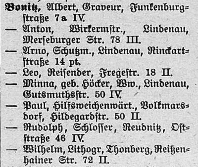 Leipziger Adressbuch 1907