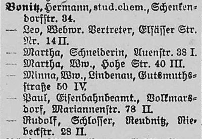 Leipziger Adressbuch 1920