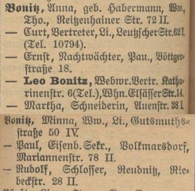 Leipziger Adressbuch 1924