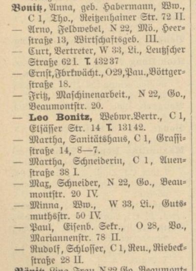 Leipziger Adressbuch 1927