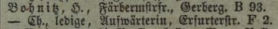 Adressbuch Weimar 1865
