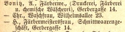 Adressbuch Weimar 1882