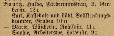 Adressbuch Weimar 1906