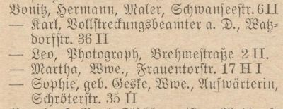 Adressbuch Weimar 1924