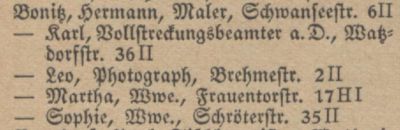 Adressbuch Weimar 1926